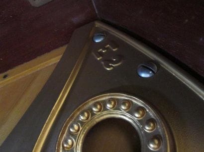 PIANO BECHSTEIN modèle B, n° 119181, année...