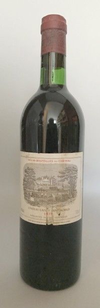 1 BOUTEILLE CHÂTEAU LAFITE ROTHSCHILD, Pauillac,...