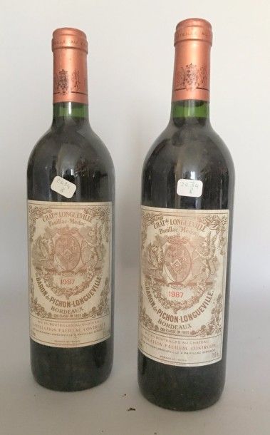 LOT DE 13 BOUTEILLES:
- 6 bouteilles Château...