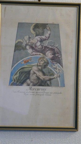 D'après RAPHAËL (1483-1520) et Nicholas DORIGNY...