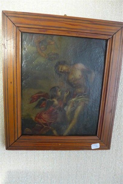École FRANÇAISE du XVIIIe siècle

Saint Sébastien
Cuivre...