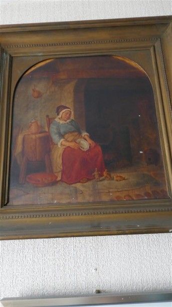 École du NORD du XIXe siècle

Femme endormie...