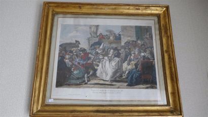 D'après TIEPOLO

Carnaval à Venise
Gravure...