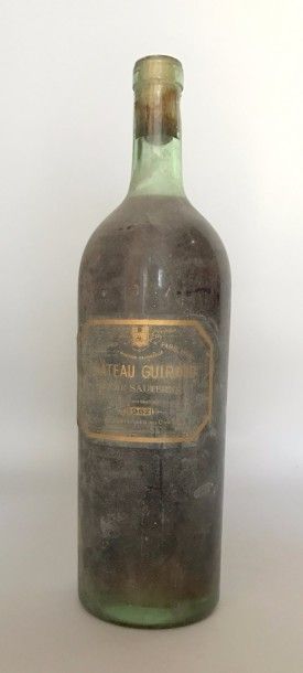MAGNUM DU CHATEAU GUIRAUD 1962, Sauternes.
Sans...