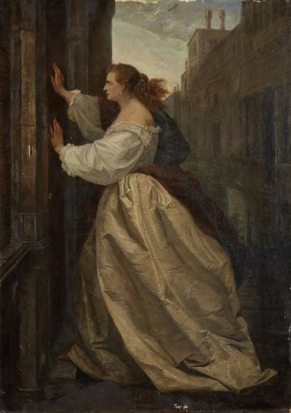 École Française du XIXe siècle

Femme devant...