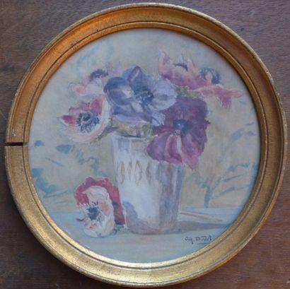 CH. BADEL

Bouquet de coquelicots
Aquarelle...
