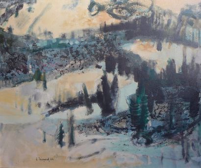Jack LEONARD (né en 1931)

Composition
Huile...