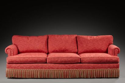 Canapé confortable trois places. Garniture...