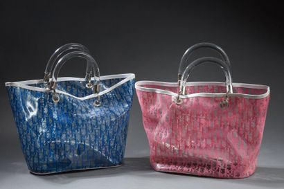 Christian DIOR

Deux sacs cabas en plastique...