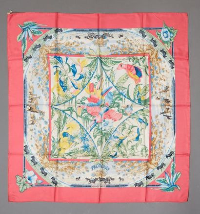 HERMES Paris 

Tropiques

Carré en twill...