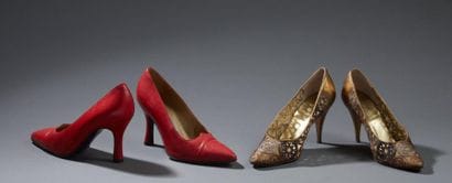Gianni VERSACE

Paire d'escarpins rouges.

Hauteur...
