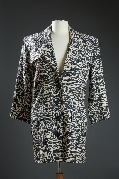 SAINT LAURENT Rive Gauche

Manteau en coton...