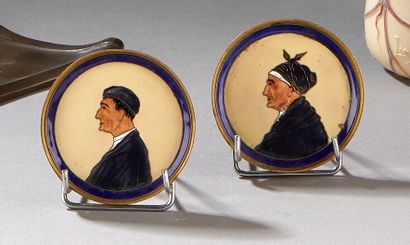 D'après Louis Floutier
Profil de paysan basque
Paire...