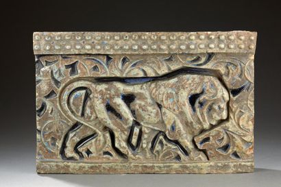Paul JOUVE pour Alexandre BIGOT
Lion marchant...