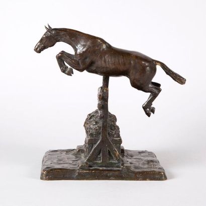 Richard FATH (1900-1952)
Cheval sautant une...