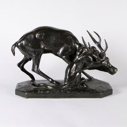 Antoine Louis Barye (1796-1875)
Panthère...
