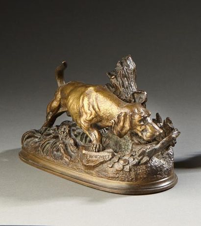 D'après Jules MOIGNIEZ (1835-1894)
Chien...
