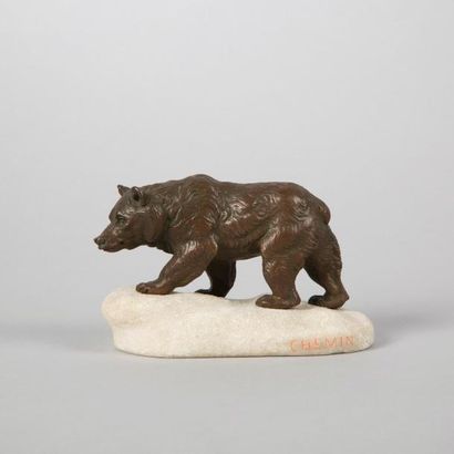 Joseph Victor CHEMIN (1825-1901)
Ours
Bronze...