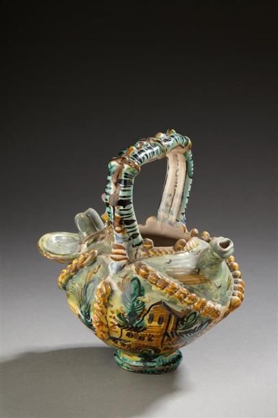 ESPAGNE, TALAVERA
Chevrette en céramique...