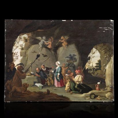 ÉCOLE FLAMANDE VERS 1800, SUIVEUR DE DAVID...
