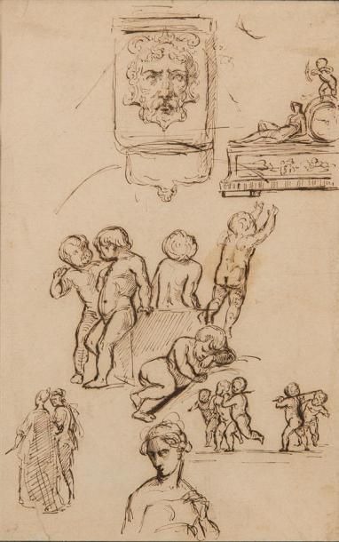 Jacques FEUCHÈRE (1807-1852)
Étude croquis...
