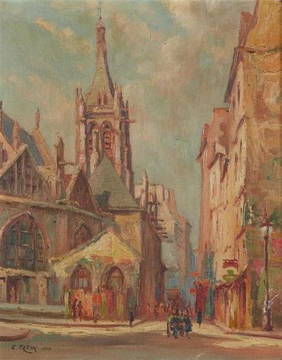Émile TATIN (1901-2000)
Église Saint-Séverin,...