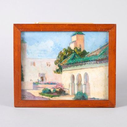 Renée TOURNIOL (1876-1953)
Intérieur de palais...