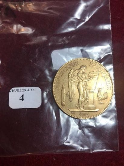 FRANCE
Pièce d'or de 100 francs (1899).