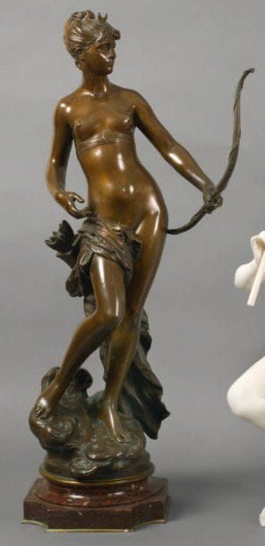 Mathurin MOREAU (1822-1912)
Diane chasseresse...