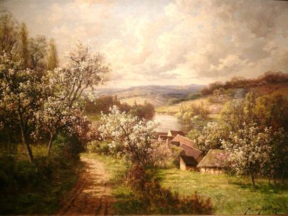 Pierre BALLUE (1855-1928)
Bords de la Creuse...