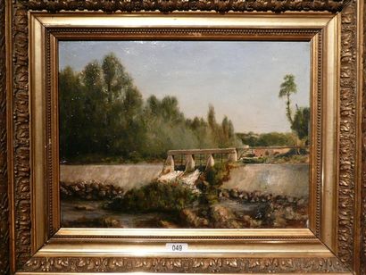 Charles-Joseph BEAUVERIE
Barrage sur une...