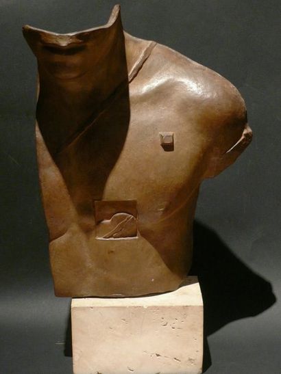 Igor MITORAJ
Aesciepios Bronze à patine brun...