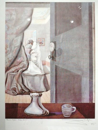 DALI (d'après)
Nature morte à la tasse I...