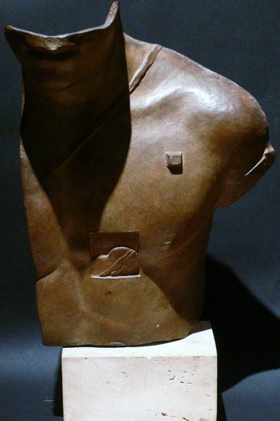 Igor MITORAJ
Aesciepios Bronze à patine brun...