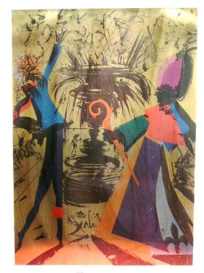 DALI (d'après)
Scène en compagnie d'un évêque...