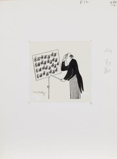 Henri MOREZ (1922-2017)

Le chef d'orchestre

Encre...