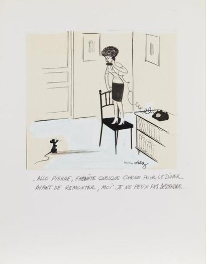 Henri MOREZ (1922-2017)

- Allô Pierre, achète...