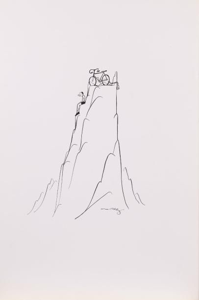 Henri MOREZ (1922-2017)

Sans titre – Cycliste

Encre...