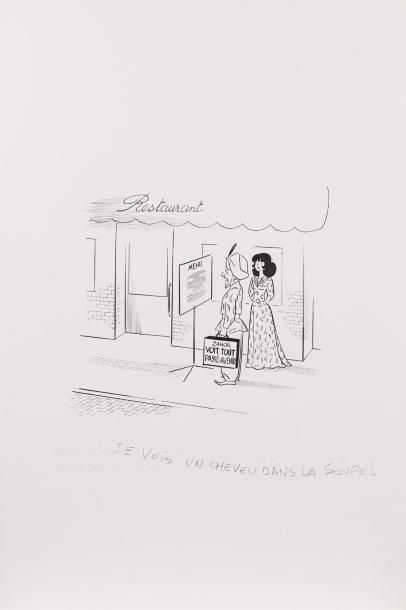 Henri MOREZ (1922-2017)

Je vois un cheveux...
