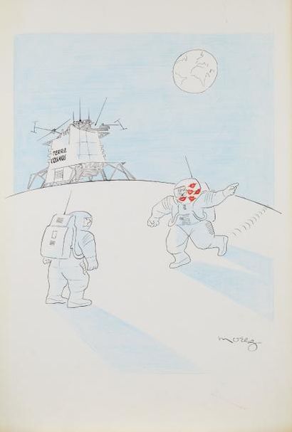 Henri MOREZ (1922-2017)

Terre cosmos

Encre...