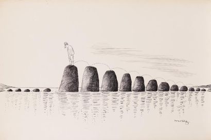 Henri MOREZ (1922-2017)

Le passage à gué

Encre...