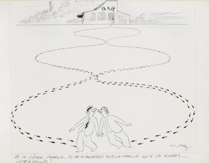 Henri MOREZ (1922-2017)

-Es-tu fâché, Charlie......