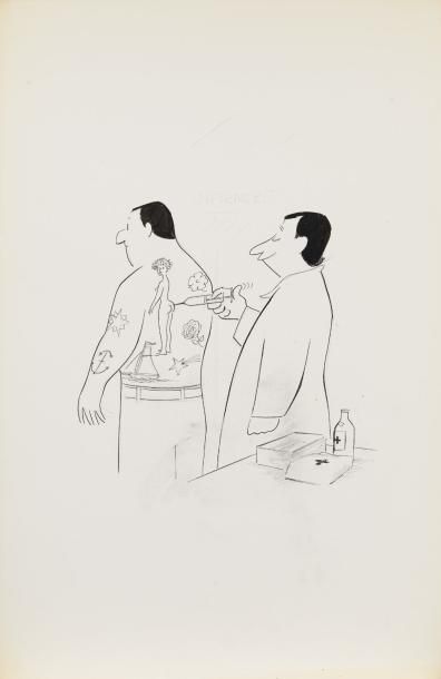Henri MOREZ (1922-2017)

Infirmerie

Encre...