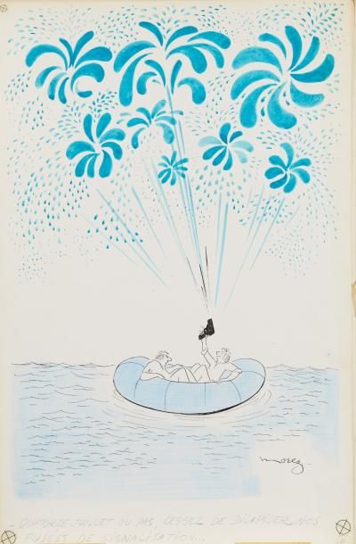 Henri MOREZ (1922-2017)

- Quatorze juillet...