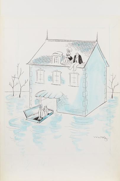 Henri MOREZ (1922-2017)

Sans paroles (l'inondation)

Encre...