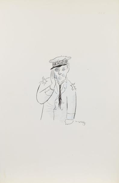 Henri MOREZ (1922-2017)

Encaisseur

Encre...