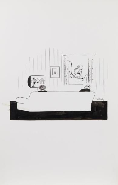 Henri MOREZ (1922-2017)

La voisine aguicheuse...