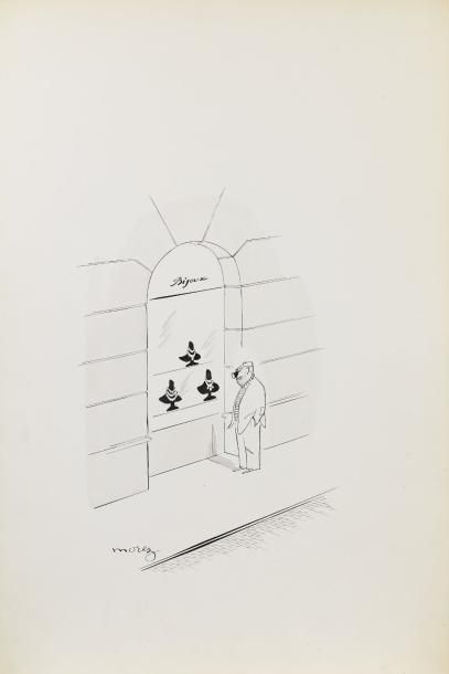 Henri MOREZ (1922-2017)

Bijoux

Encre noire,...
