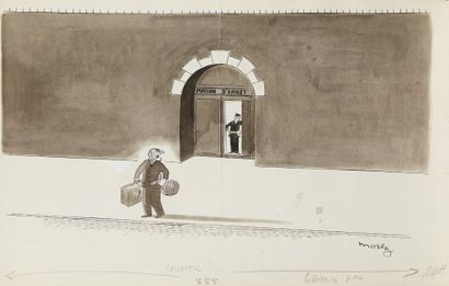 Henri MOREZ (1922-2017)

Cocher!!...

Encre...