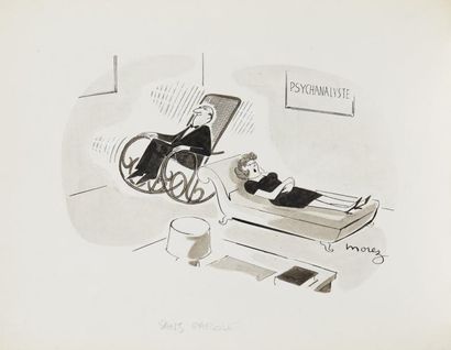 Henri MOREZ (1922-2017)

Sans parole (psychanalyste)

Encre...